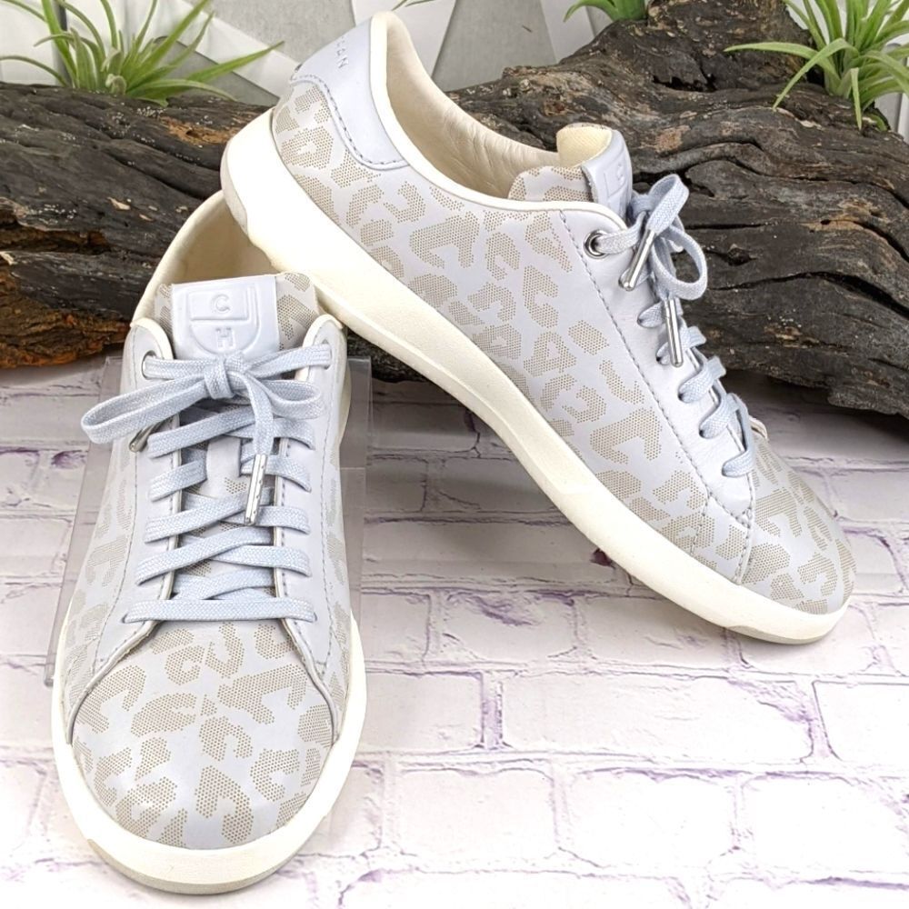 Cole Haan GrandPro Tennis Shoe - Arctic Ice Leopard Print